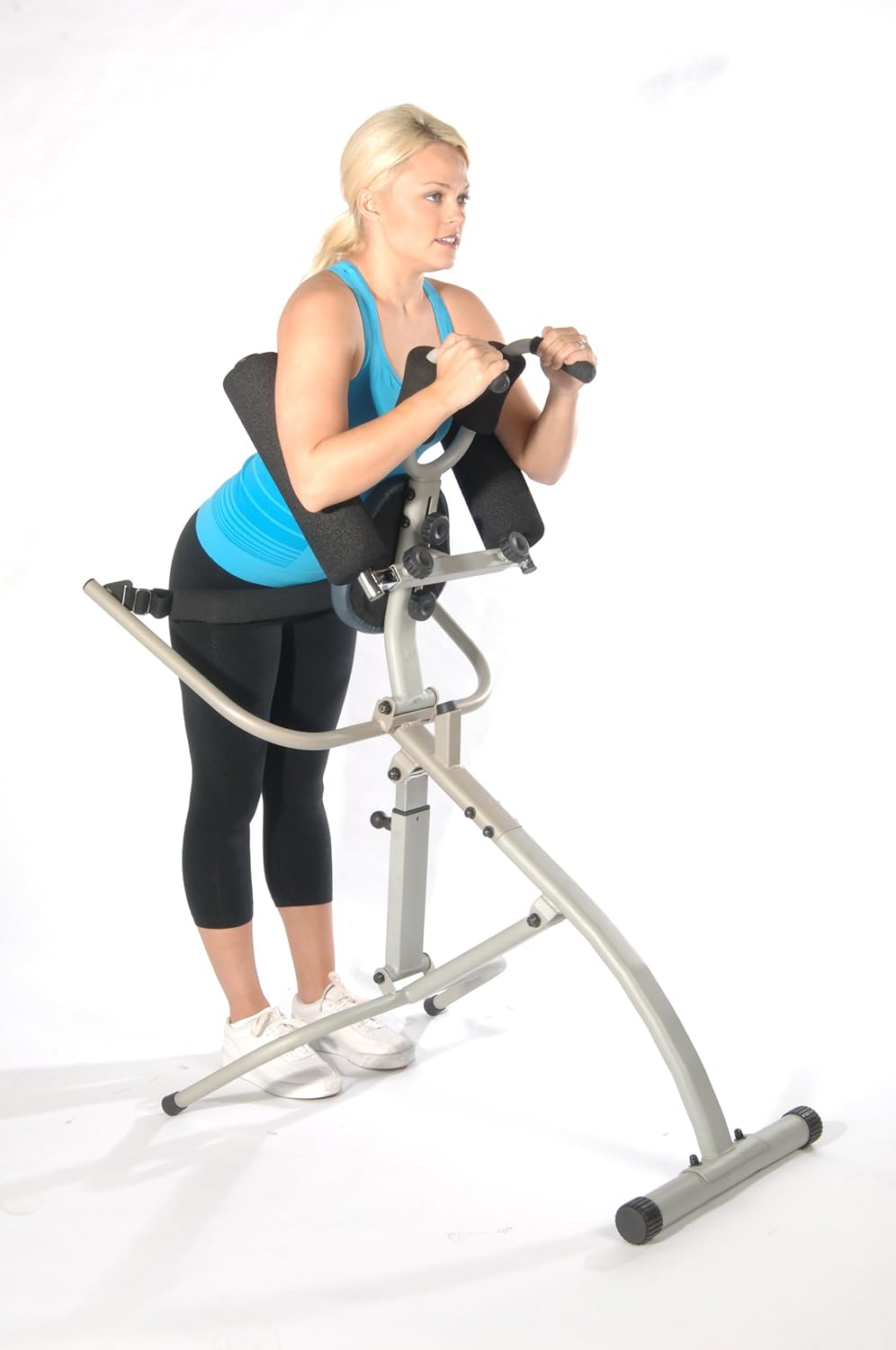 Stamina Inline Traction Control System for Spinal Decompression and Back Stretch Relief Without Inversion