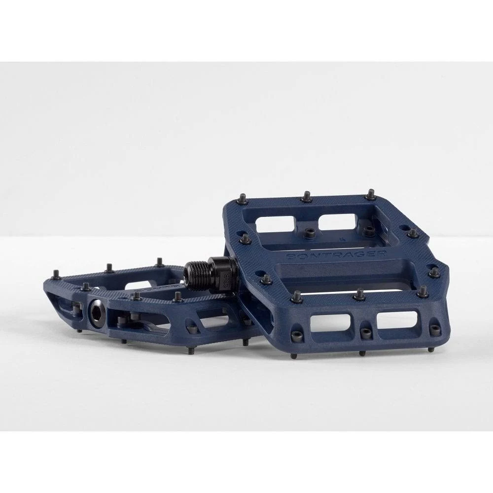Bontrager Line Elite MTB Pedal Set - Mulsanne Blue