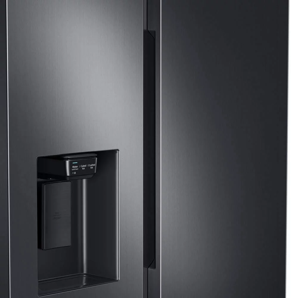 Samsung RS22T5201SG 22 Cu. Ft. Black Stainless Steel Side-by-Side Counter-Depth Refrigerator