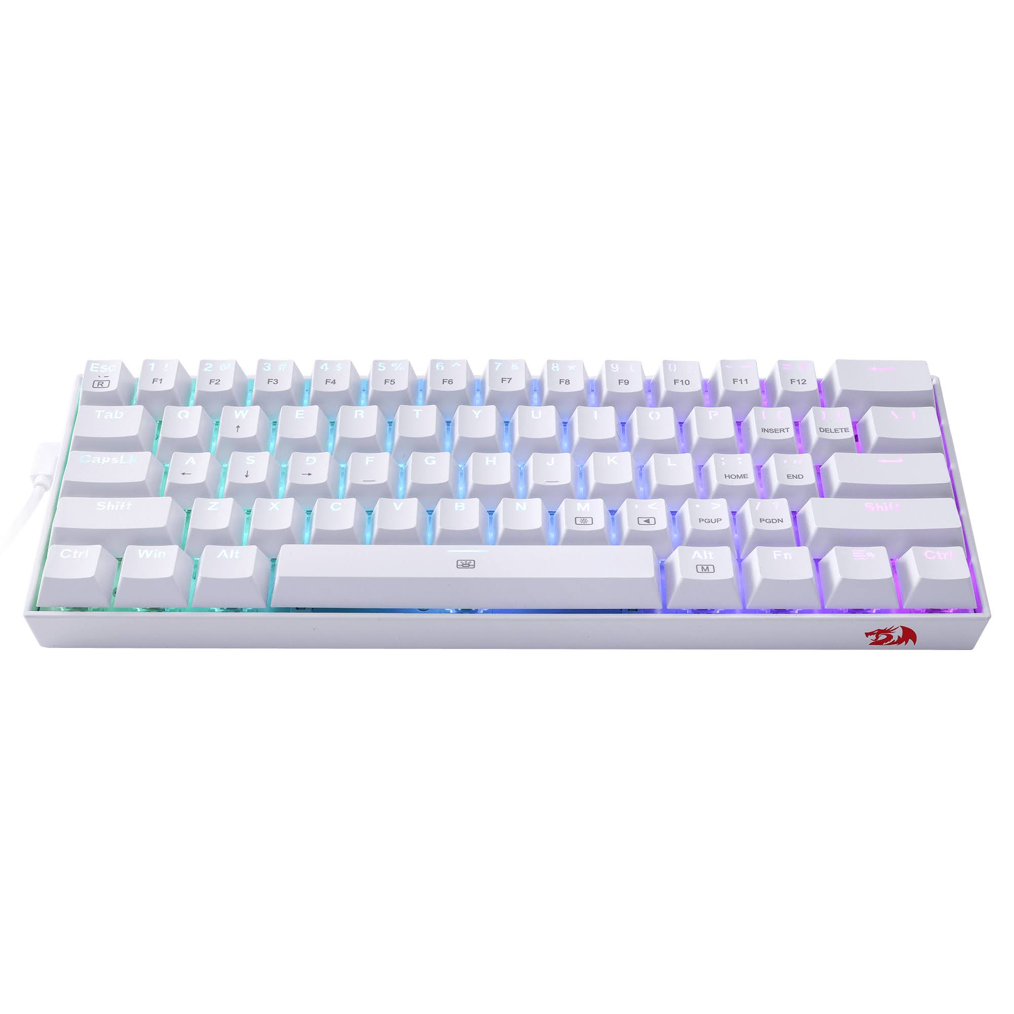 Dragonborn K630 Wired RGB 60% Mechanical Keyboard with Tactile Brown Switch