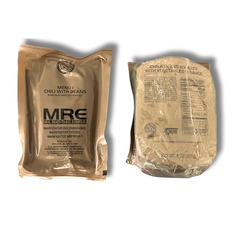 New Pacakging Design 2025/2026 Inspect Date Case A or B MRE Military Meals (CASE A)