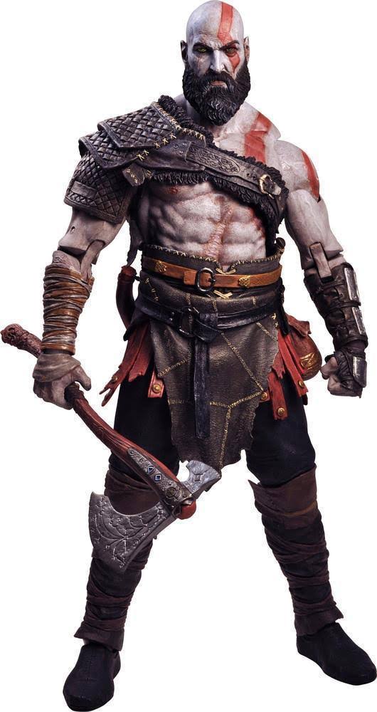 NECA God of War 2018: Kratos 18x22 Figure