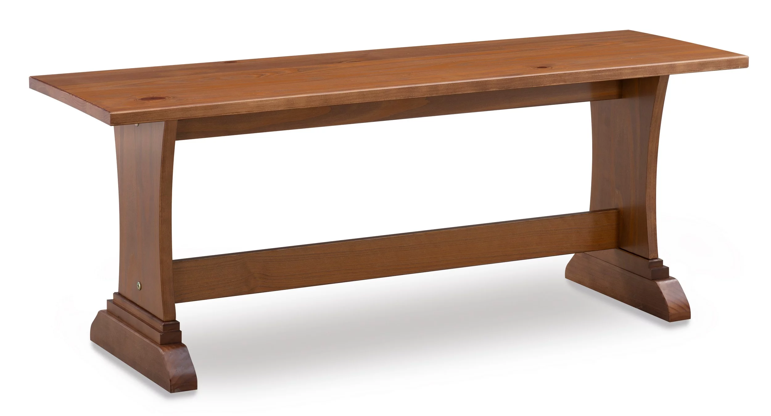 Linon Midwest Wood Corner Dining Breakfast Nook with Table and Storage, Seats 5-6, Natural Pine