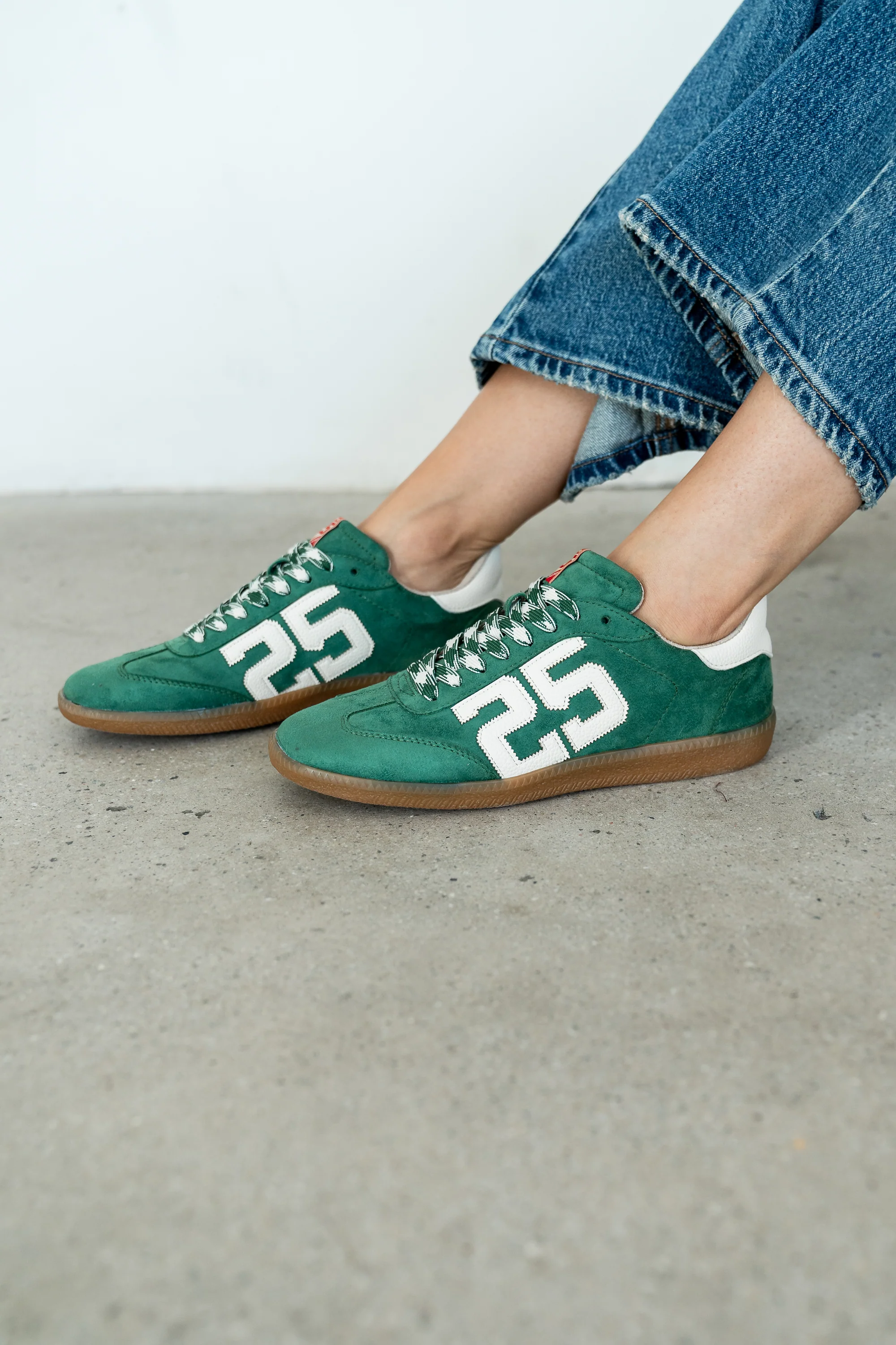 Kelly Retro Sneakers in Green