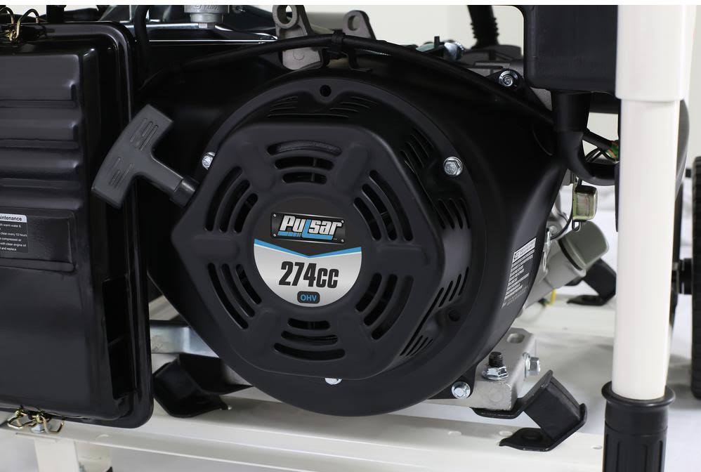 Pulsar 6,000 Peak Watt Gas-Powered Carb Approved Portable Generator
