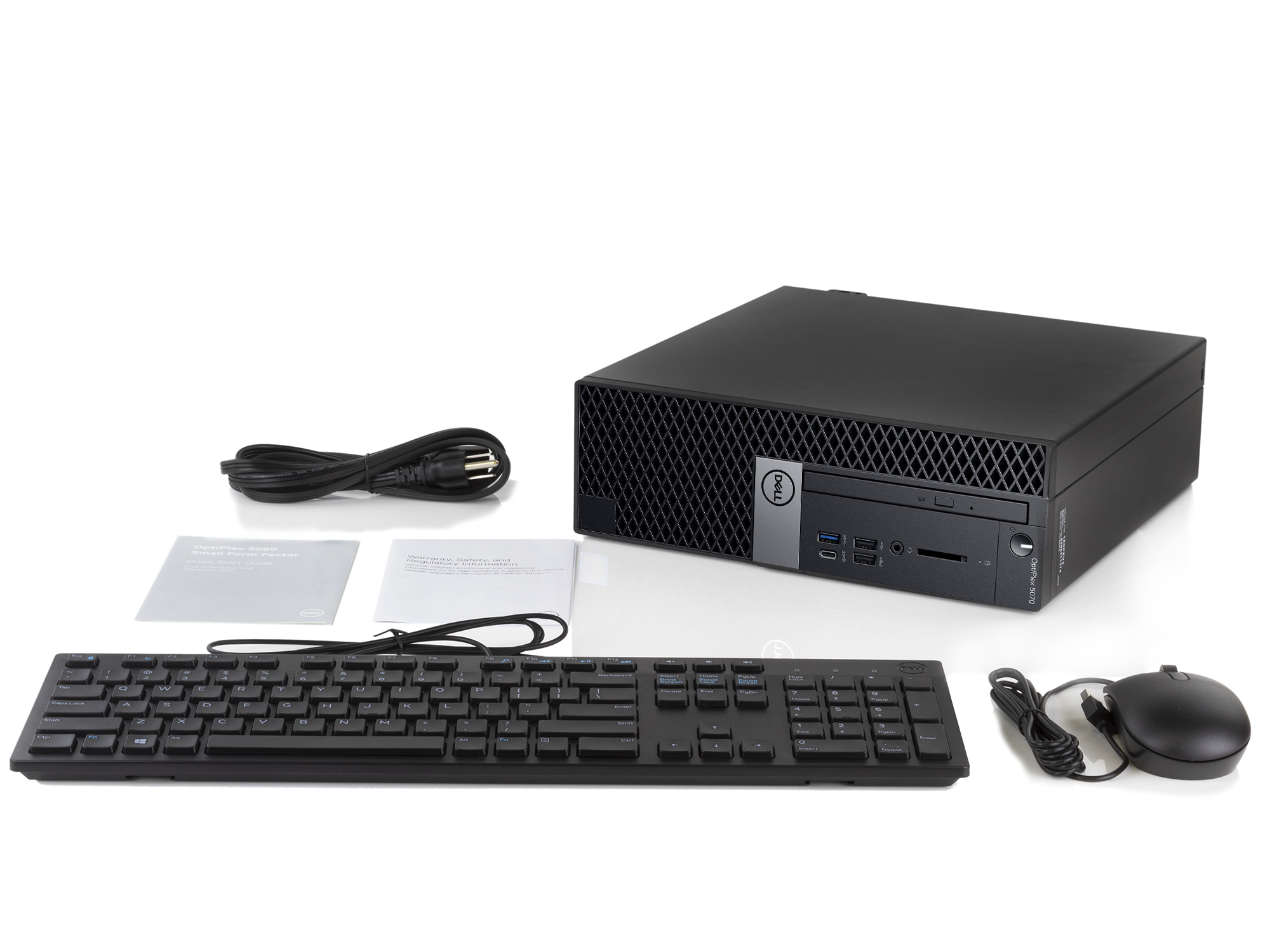 Dell OptiPlex 5070 Desktop, Intel Core i7-9700 Upto 4.7GHz, 8GB RAM, 128GB NVMe SSD, DVDRW, DisplayPort, Wi-Fi, Bluetooth, Windows 10 Pro