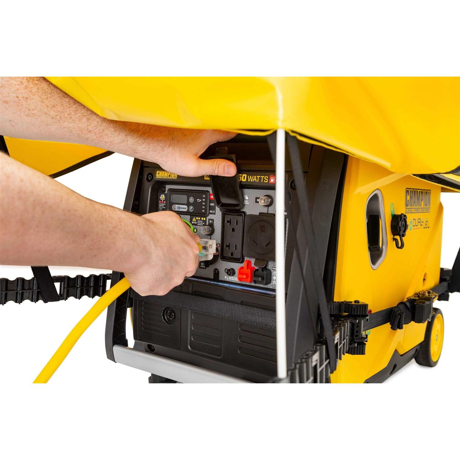 Champion Power Equipment Inverter Generator Cover Severe Weather Storm Shield 100603 - Shop Hardware Tools Online Store