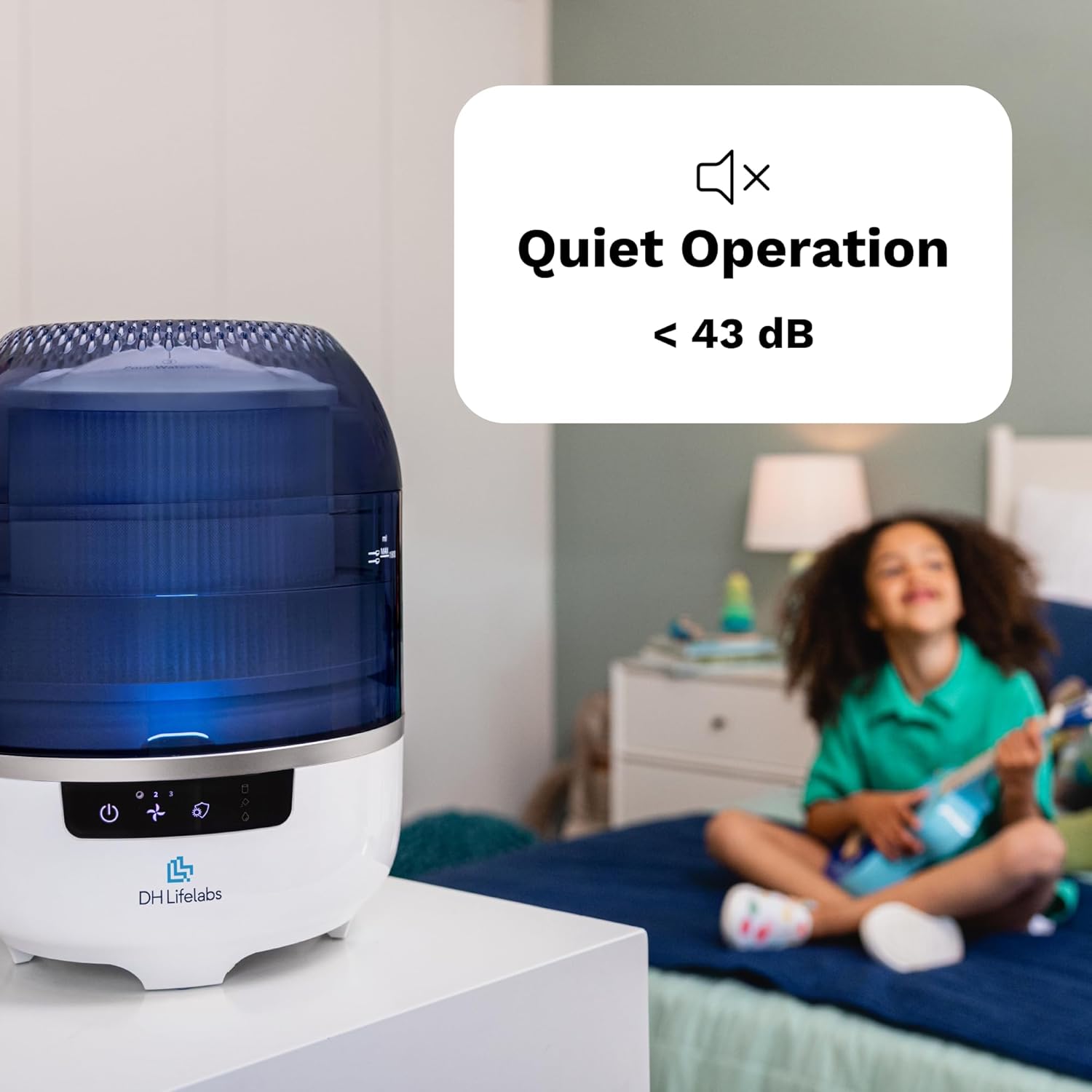 Mini Water Air Purifier for Home & Hypochlorous Acid Generator Combo, Cleaning Supplies & Disinfectant HOCL Generator, Air Purifier Odor Eliminator Smoke Pets Mildew for Home Large Room