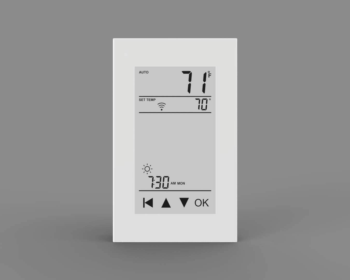 Warmall Electric Radiant Floor Heating Cable System 240V with Wi-Fi GFCI Floor Sensing Thermostat (183 Sq.Ft.)