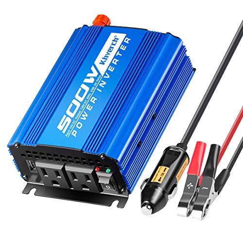 Kinverch Sine Wave Power Inverter 500w/ 750w/ 1000W/ 1500W/ 2000w/ 3000W/ 5000w Car Battery Inverter DC 12v to AC 110v