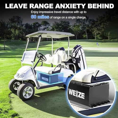 Weize 12V 100Ah TM LiFePO4 Lithium Battery, Built-in Smart BMS, Group 31 Deep Cycle Battery Perfect for Trolling Motor, RV, Solar, Marine, Overland/Van, and Off Grid Applications