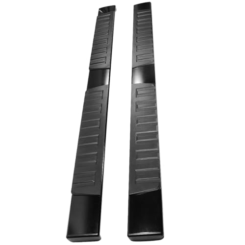 YITAMOTOR 6 inches Running Boards Compatible with 2019-2024 Chevy Silverado/GMC Sierra 1500 Double Cab, 2020-2024 Silverado Sierra 2500HD/3500HD Side Step Nerf Bars Side Bars (Exclude 2019 LD/Limited)