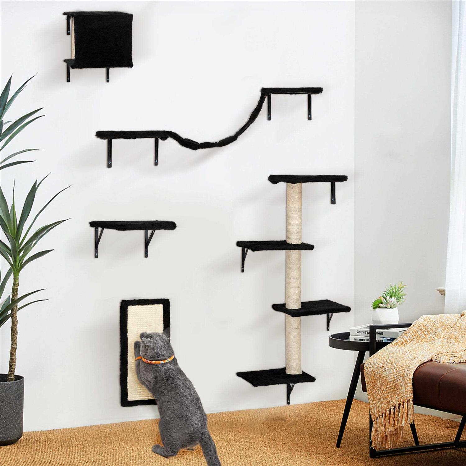 Coziwow Wall Mounted Shelves Set Cat Tree - Pet Supplies online store