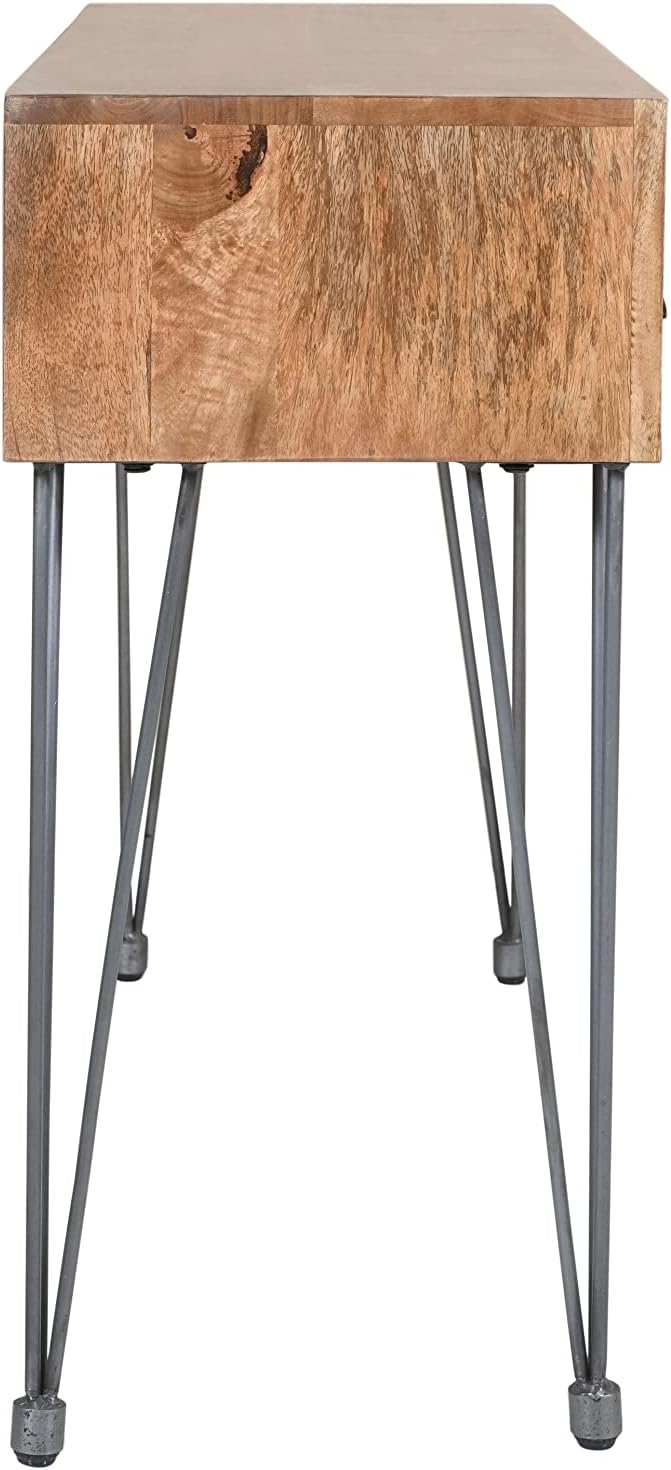 Jofran Inc. American Vintage Solid Wood Console Table with Apothecary Drawers