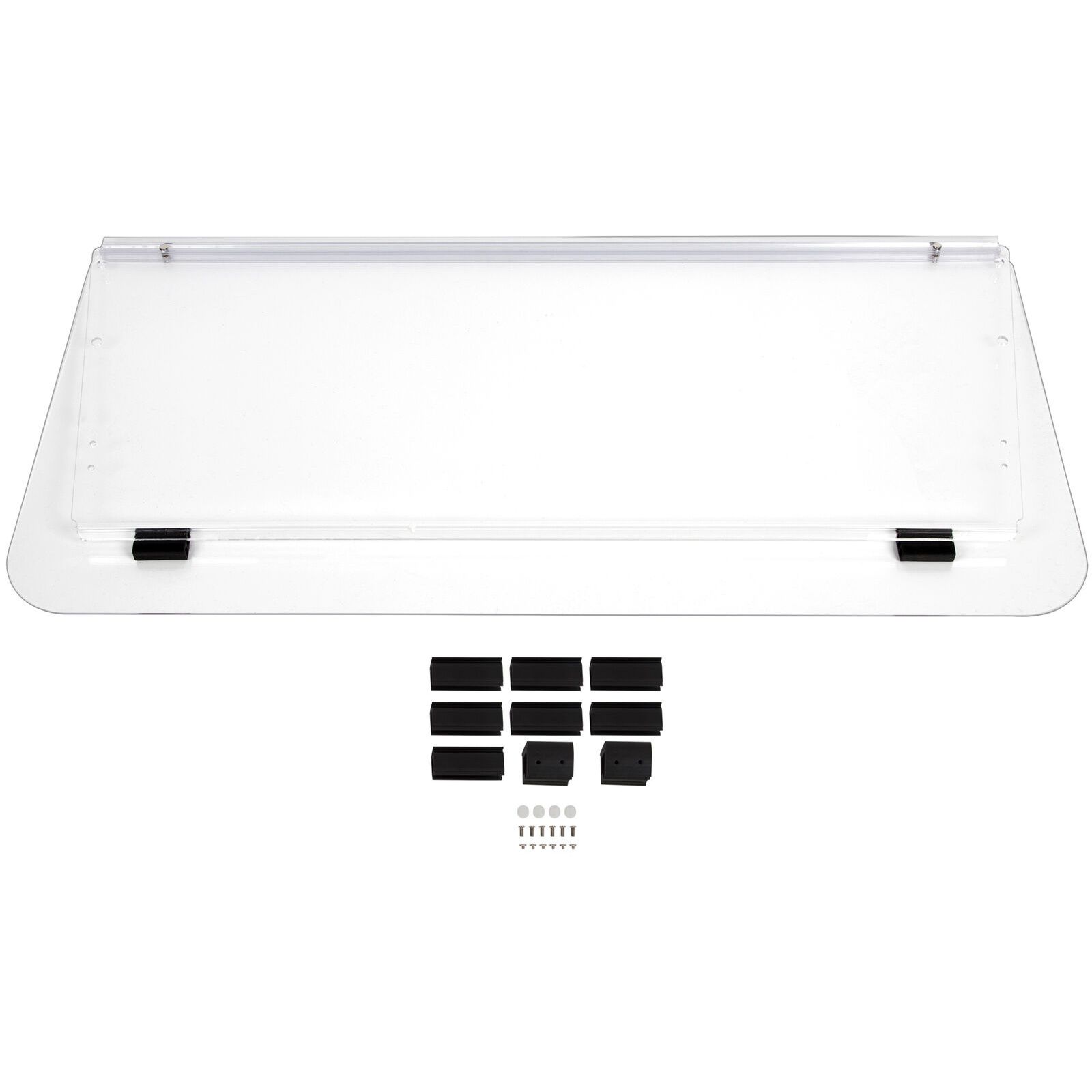 Teledu For Club Car DS Clear Windshield 2000.5 -UP Golf Cart Folding Polycarbonate