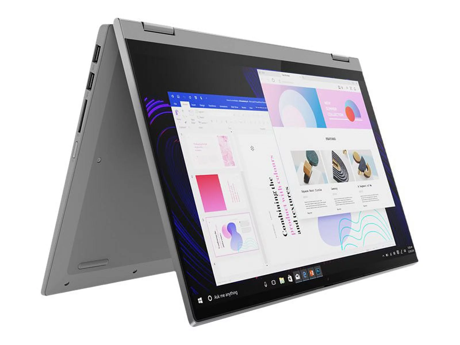 Lenovo IdeaPad Flex 5 14ALC05 82HU - Flip design - AMD Ryzen 5 5500U / 2.1 GHz - Win 11 Home - Radeon Graphics - 16 GB RAM - 512 GB SSD TLC - 14" IPS touchscreen 1920 x 1080 (Full HD) - Wi-Fi 6 - abyss blue - kbd: US English