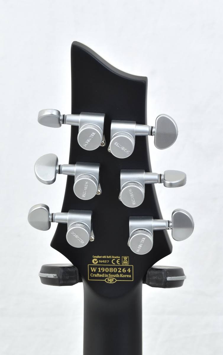 Schecter C-1 Platinum Electric Guitar (Satin Black)