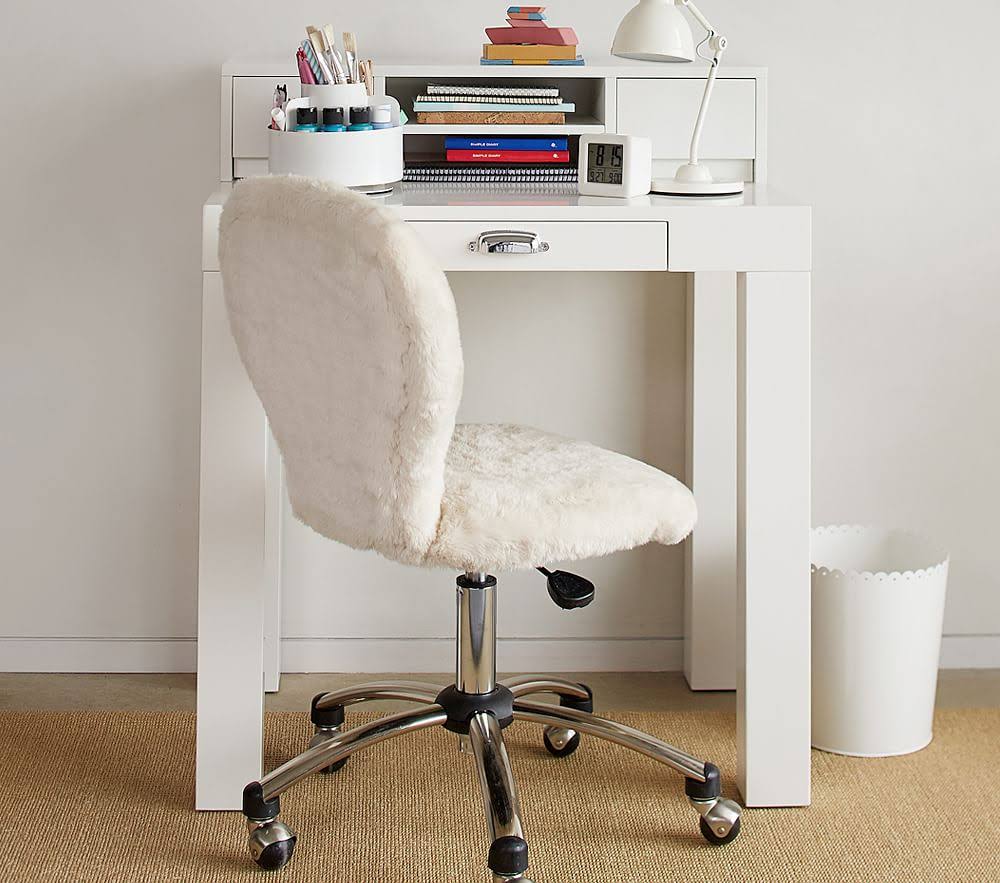 Parsons Mini Desk with Handle, Midnight Navy, UPS