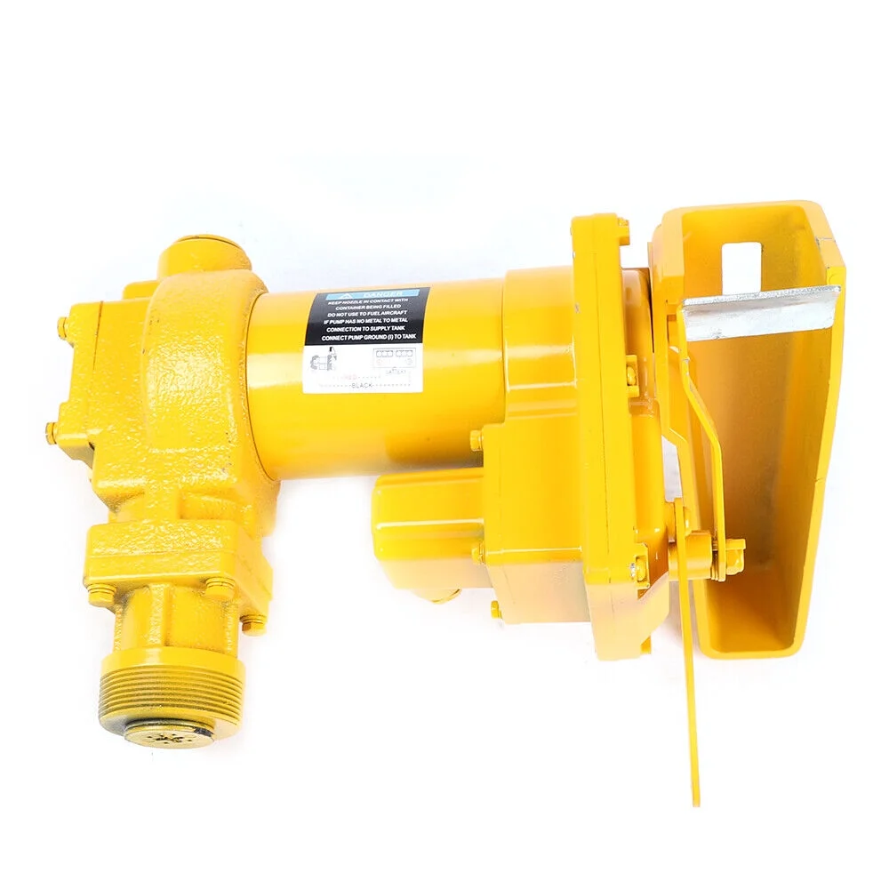 DC12V 20GPM Gasoline Fuel Transfer Pump Gas Diesel with Nozzle Kit Portable 375W 12V 20GPM Gasoline Fuel Transfer Pump Gas Diesel w/ Nozzle Kit Portable 375W