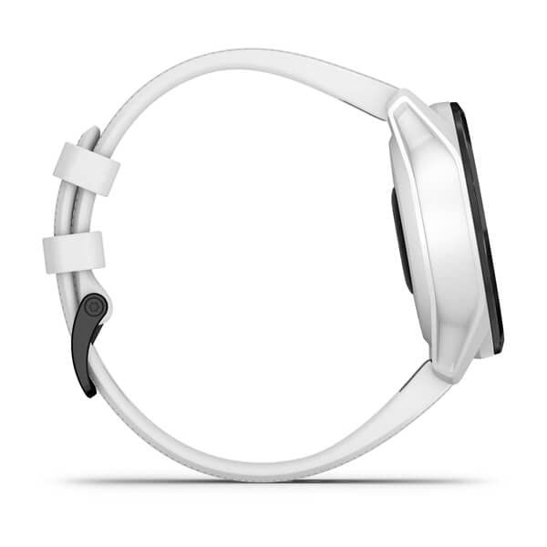 Garmin Approach S62 GPS Golf Watch (Black Bezel/White Band) with Virtual Caddie,Mapping Includes Charging Base and Cleaning Cloth