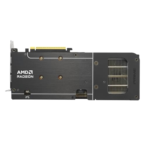 ASUS Prime Radeon™ RX 9070 XT OC Edition Graphics Card (PCIe 5.0, HDMI/DP 2.1, 2.5-Slot Design, axial-tech Fans, Dual Ball Fan Bearings, Dual BIOS, GPU Guard)