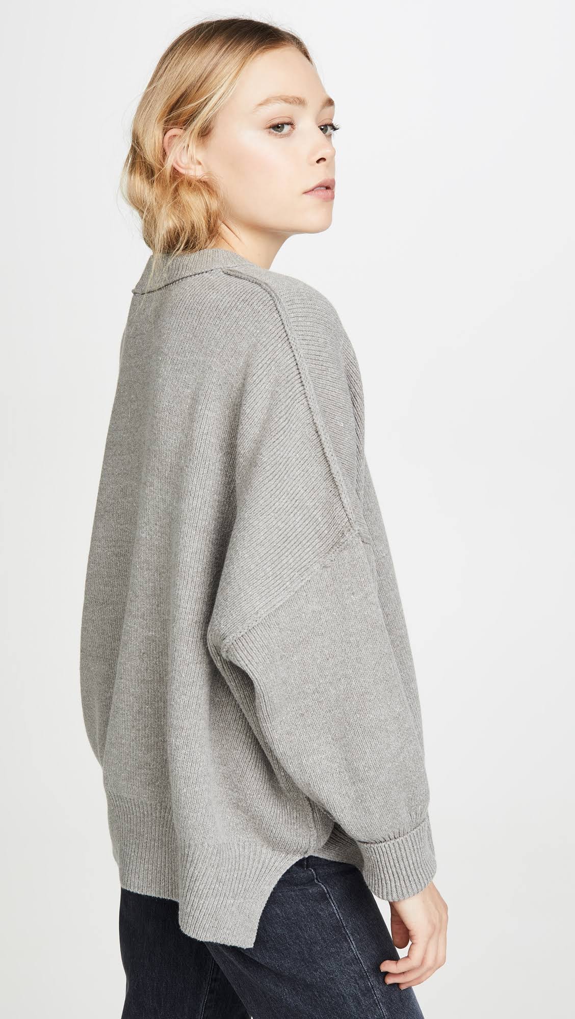 Easy Street Tunic by Free People, Heather Grey, L