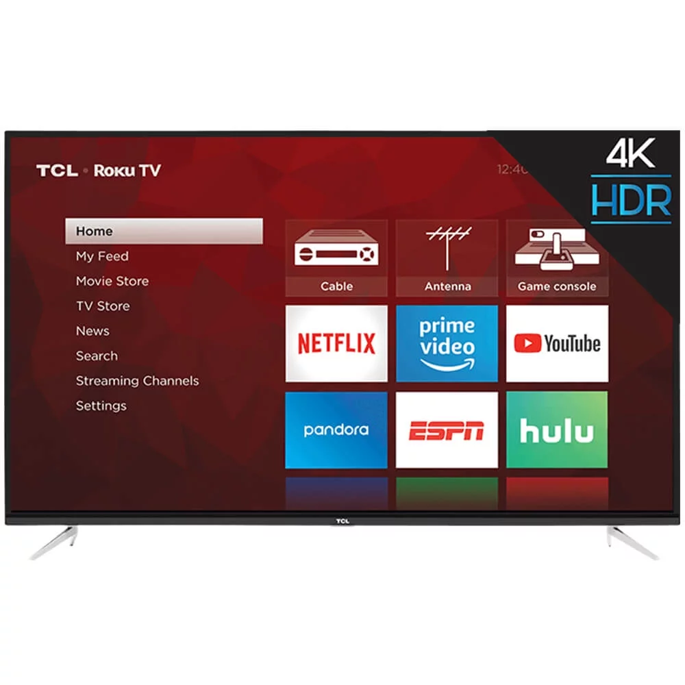 TCL 65" Class (64.5" diag) 4K UHD Roku LED SMART TV (65s423)