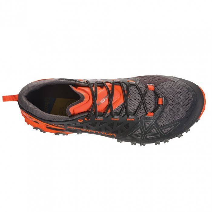 La Sportiva Bushido II, Olive / Neon / 47.5