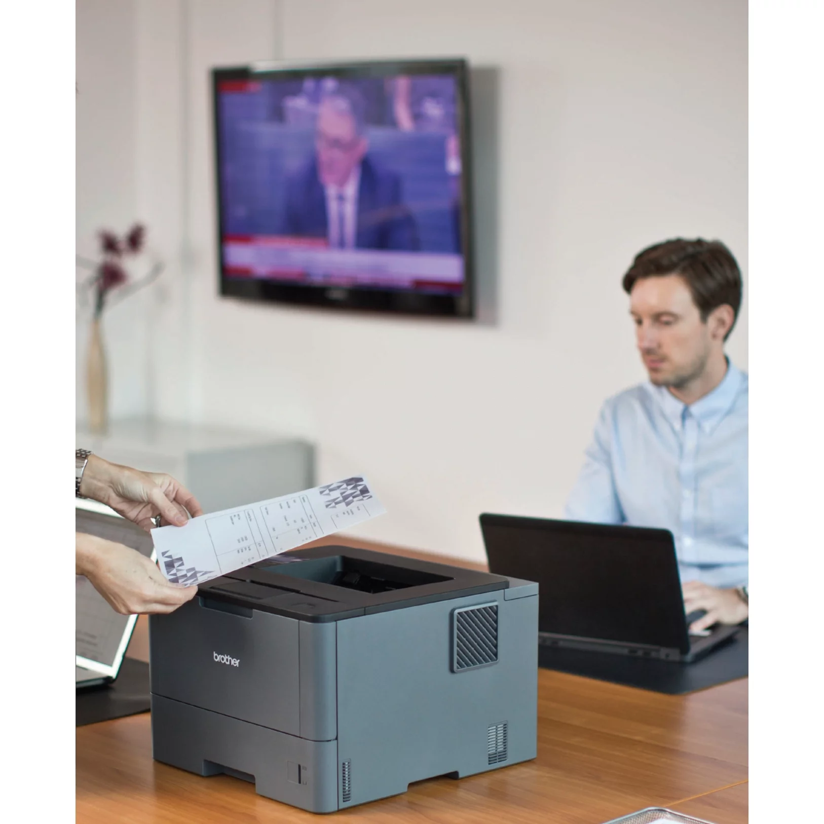 Brother Business Laser Printer HL-L5000D, Duplex
