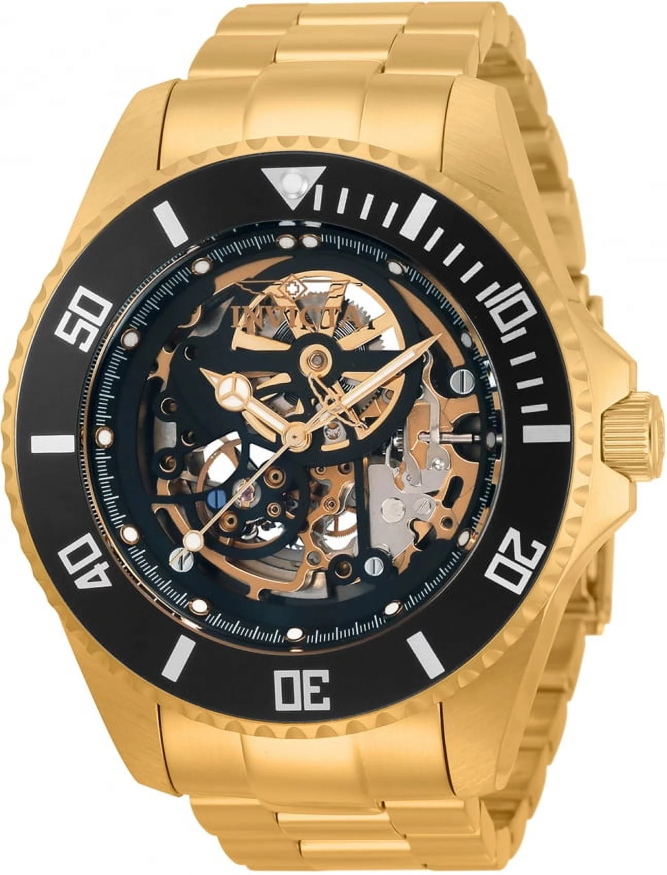 Invicta Pro Diver Automatic Black Dial Men's Watch 33798 - Curated Treasures Market