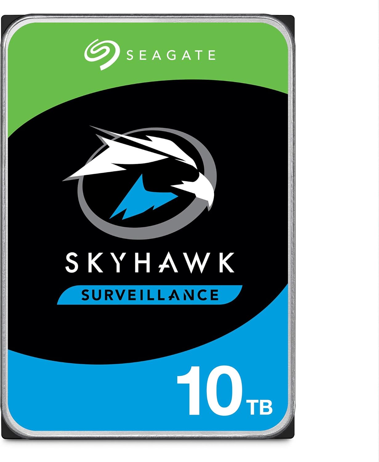 SEAGATE ST4000VX007 Skyhawk 4TB Surveillance Hard SATA 6Gb/s 64MB Cache 3.5-Inch Internal Drive-Frustration Free Packaging (ST4000VXZ07)