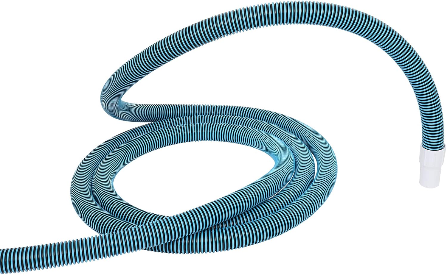 VINGLI 1-1/2-Inch x 40-Feet Swimming Pool Vacuum Hose for In-Ground Pool Foot Professional Heavy Duty Pool Hose, Blue Pack of 2