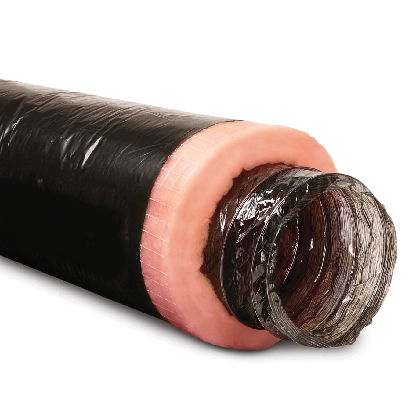 Imperial 10-in x 300-in Insulated Polyester Flexible Duct in Black | DEI-1025-6 - Avayadevconnect