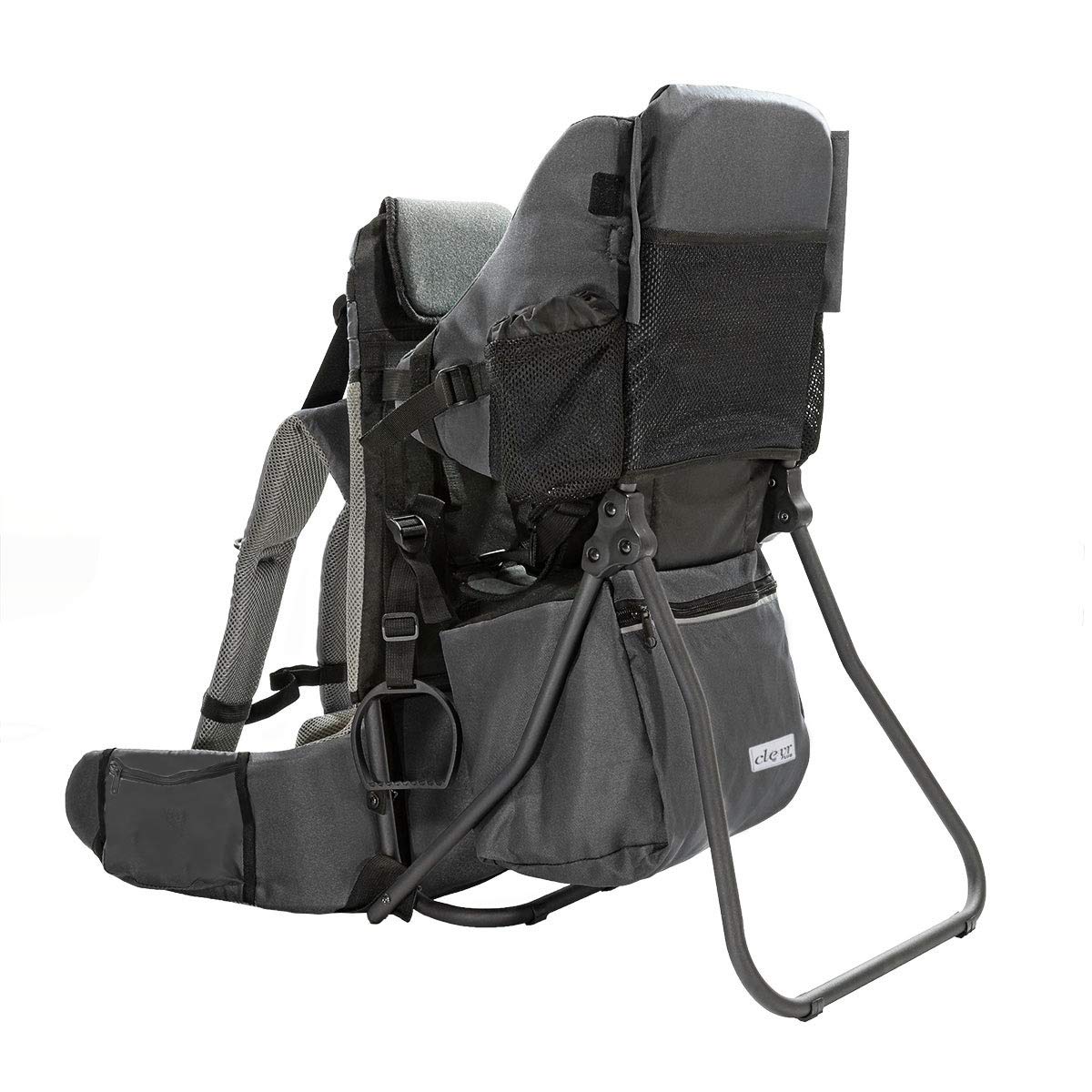 ClevrPlus Cross Country Baby Backpack Hiking Child Carrier Toddler Blue
