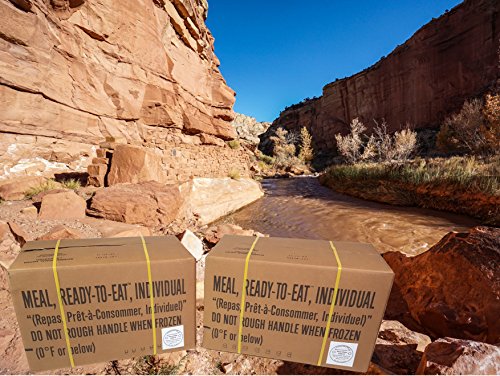 ULTIMATE MRE Case A and Case B Bundle, 24 Meals with 2018 Inspection Date. Military Surplus Meal Ready to Eat with Western Frontier's Inspection and Guarantee.