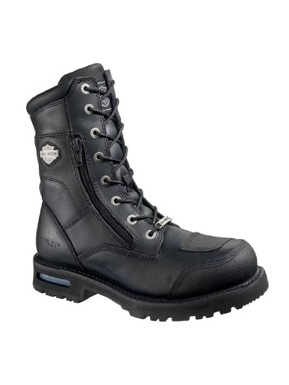 Harley-Davidson Men's Riddick 8-Inch Lace-UP Black Motorcycle Boots D98308, Harley Davidson - Curated Treasures Market