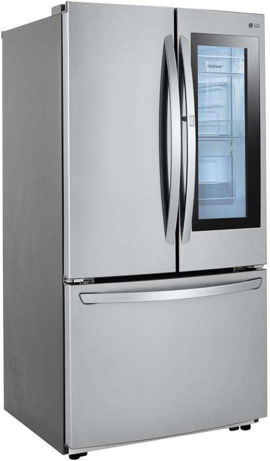 LG LFCS27596S 27 Cu.Ft. Door-in-Door InstaView French-Door Refrigerator (2019)