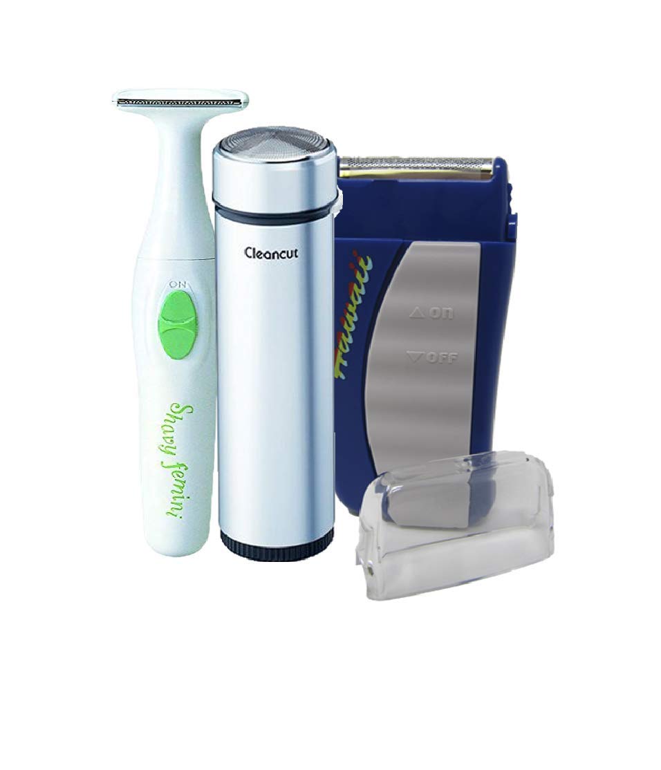 Cleancut Shaving Bundle - ES412 Personal Shaver & K30SP - Designed and Engineered for Personal Shaving - No Nicking or Cutting - Replacement Foil Kit