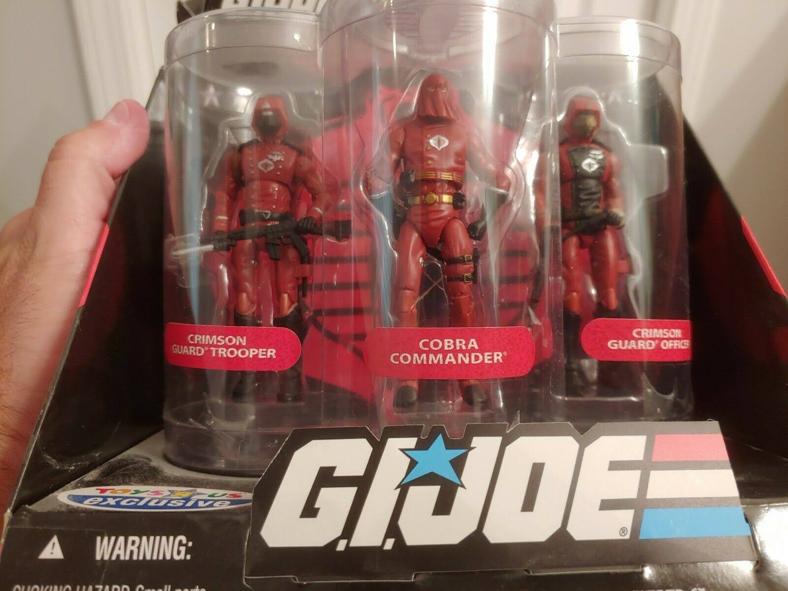 G I Joe 25th Anniversary Air Command Exclusive Boxed Set of 3 Action Figures Wild Bill Captain Ace Skyduster