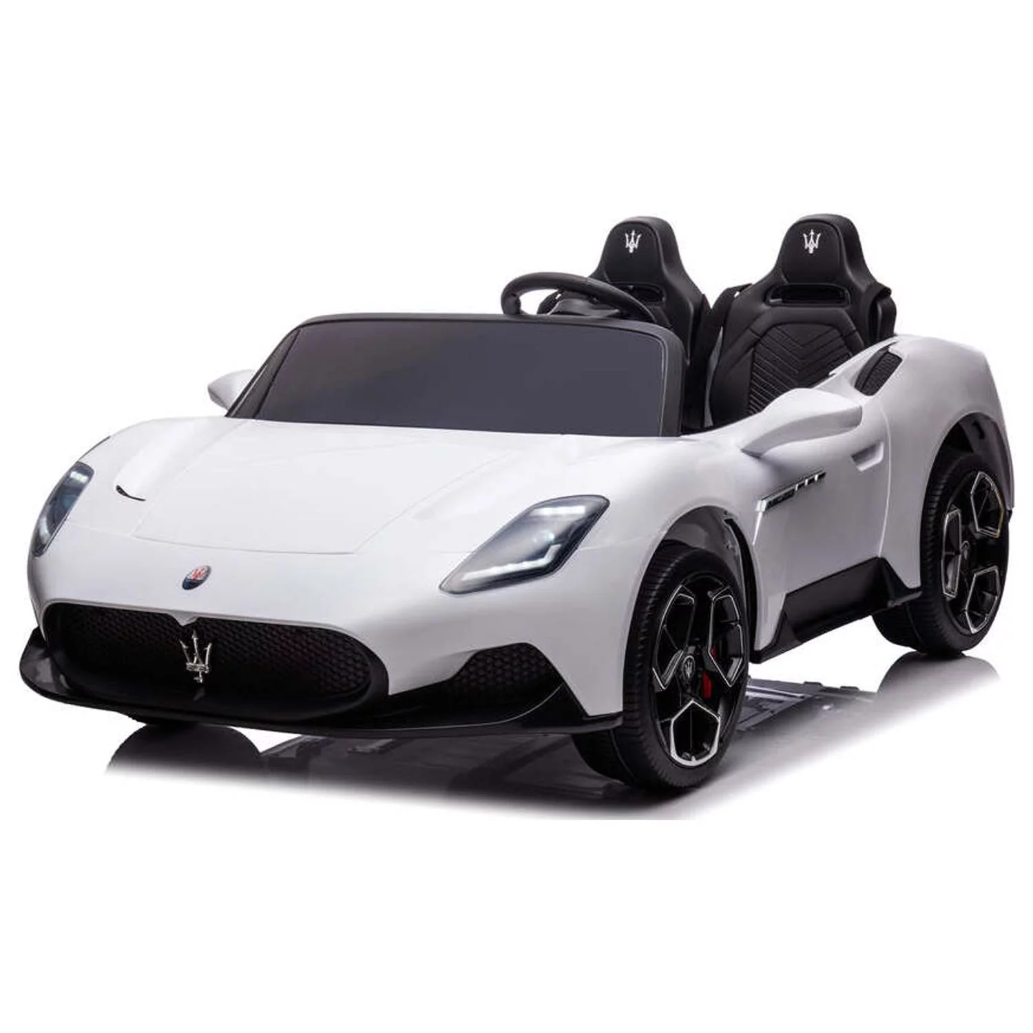24V 4x4 Maserati MC20 2 Seater Ride on Car for Kids - Curated Treasures Market