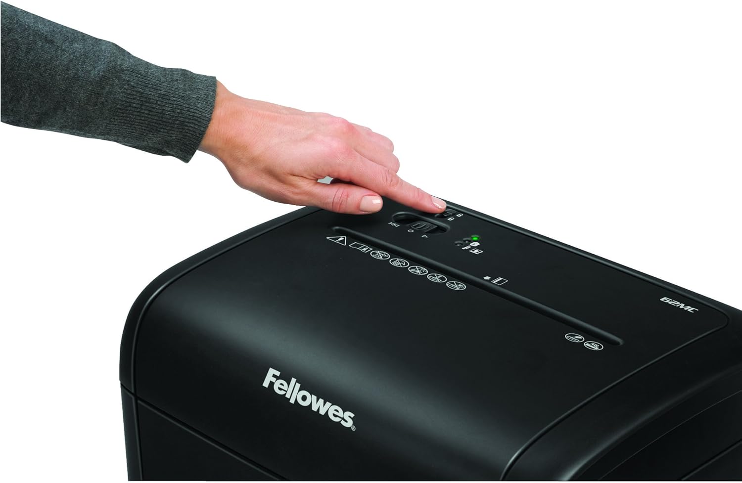 Fellowes 3103201 Powershred W11C, 11-Sheet Cross-cut Paper and Credit Card Shredder with Safety Lock