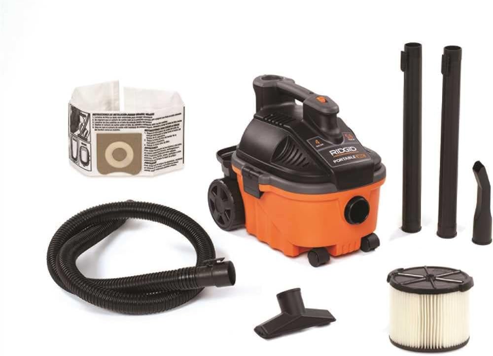 Ridgid WD4070 4 Gallon Portable Vacuum