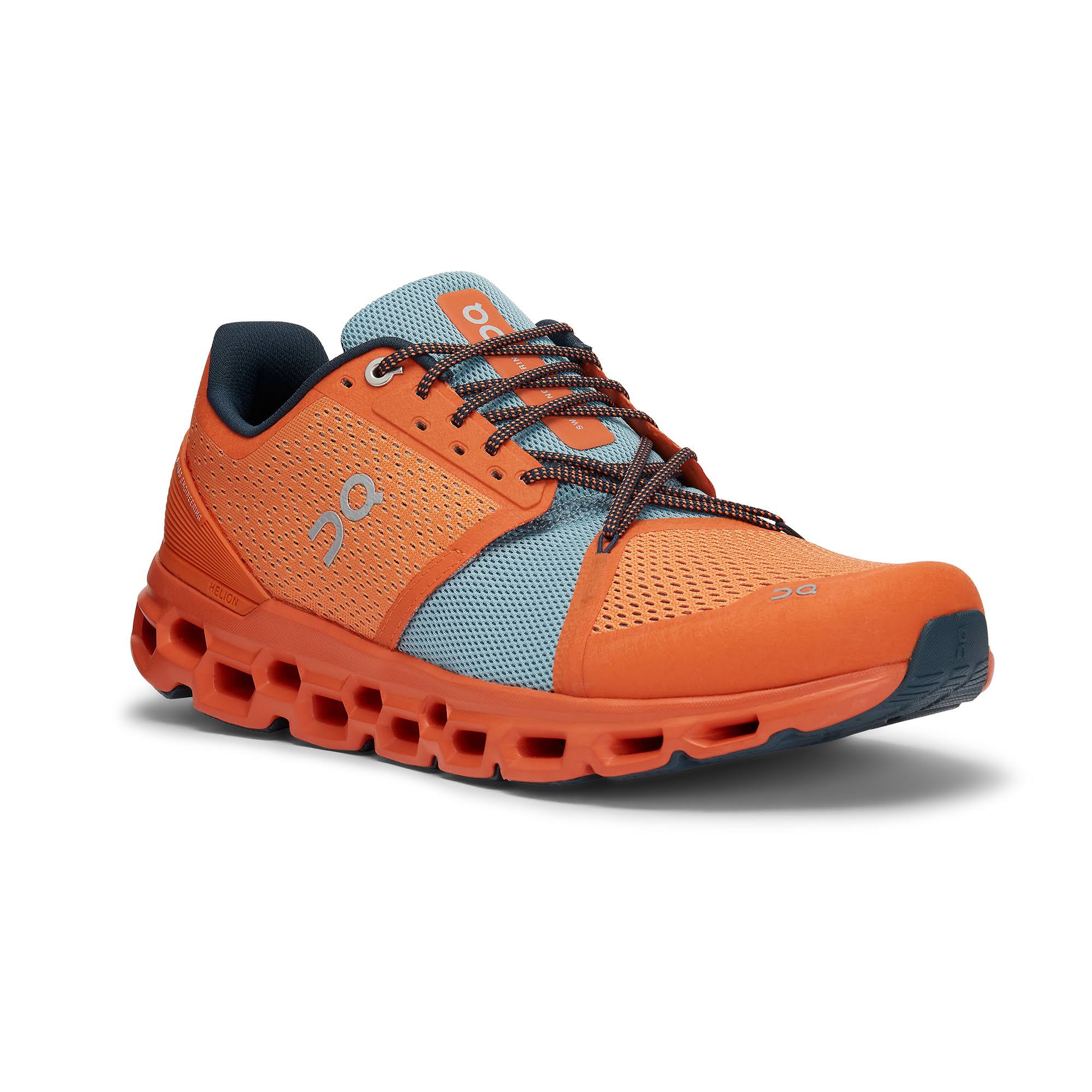 on Running Men&s Cloudstratus Orange/Wash / 7 / M