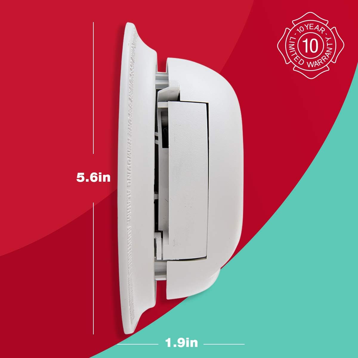FIRST ALERT BRK SC9120B-3 Hardwired Smoke and Carbon Monoxide (CO) Detector with Battery Backup. 3-Pack , White
