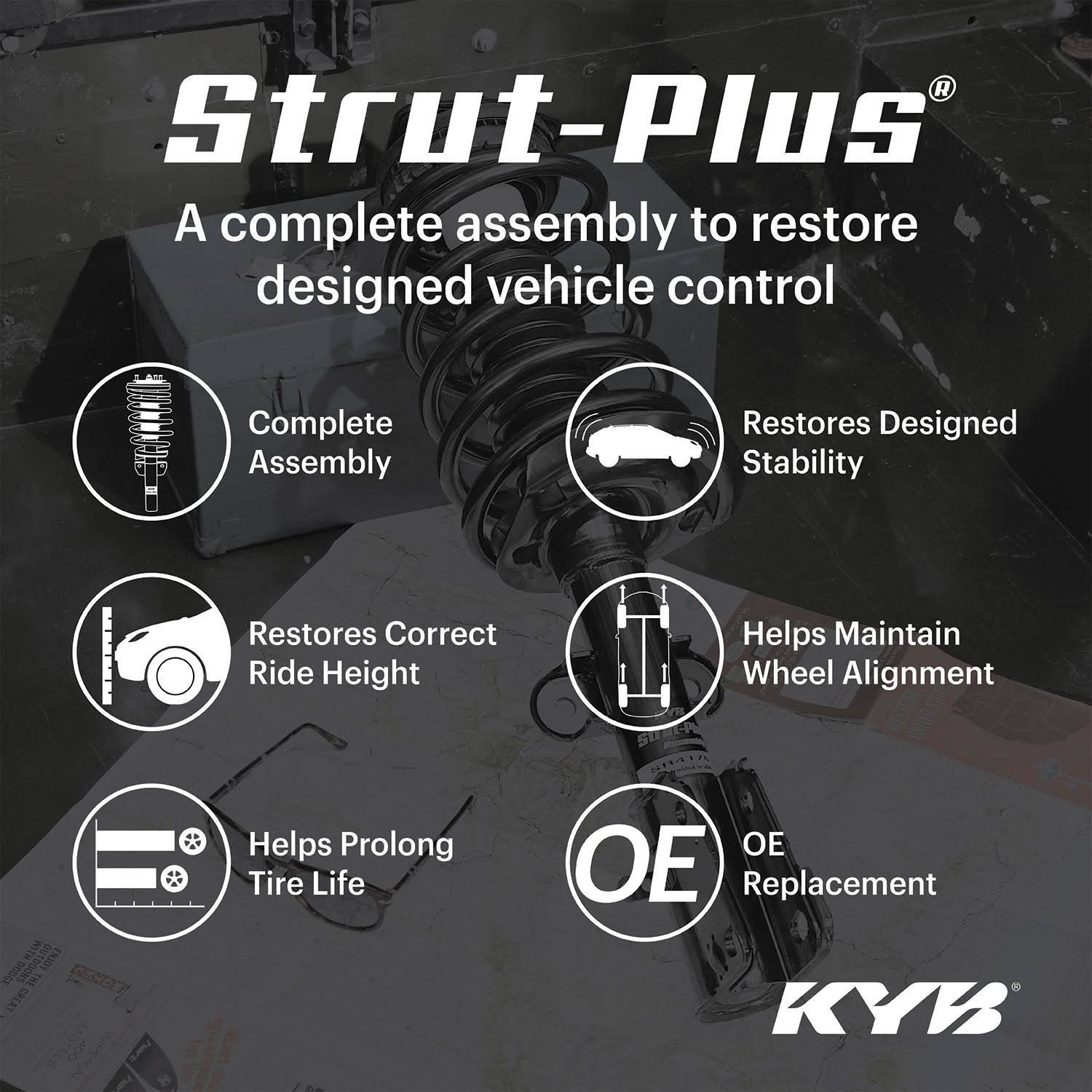 KYB SR4169 Strut Plus Assembly