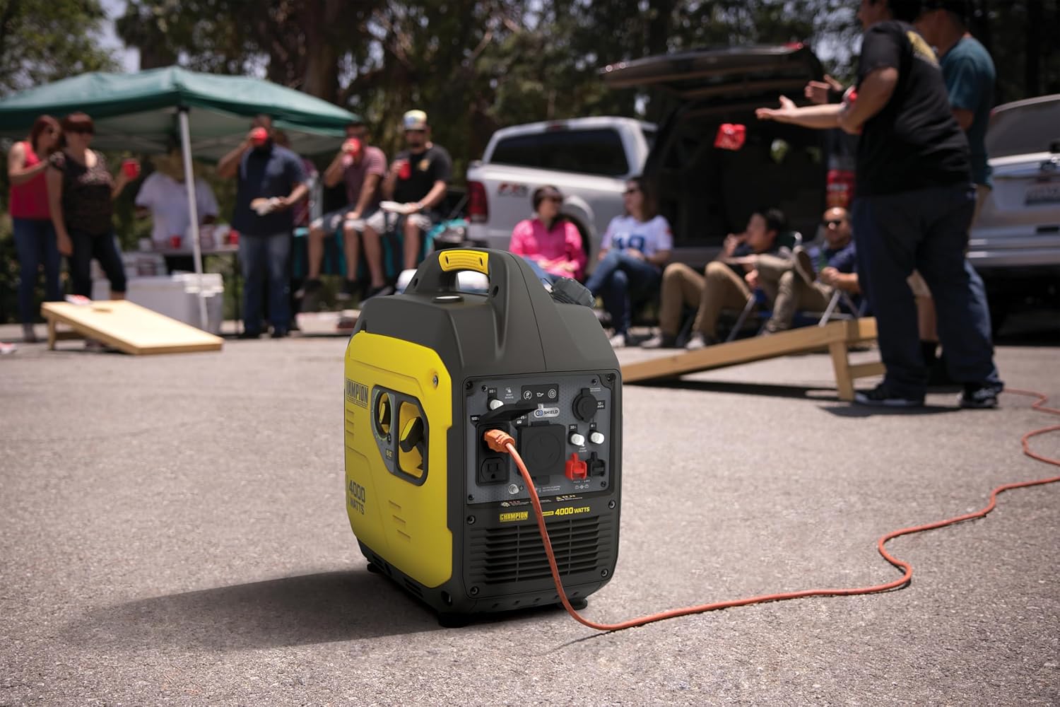 Champion Power Equipment 4000-Watt RV Ready Portable Inverter Generator with Quiet Technology and CO Shield