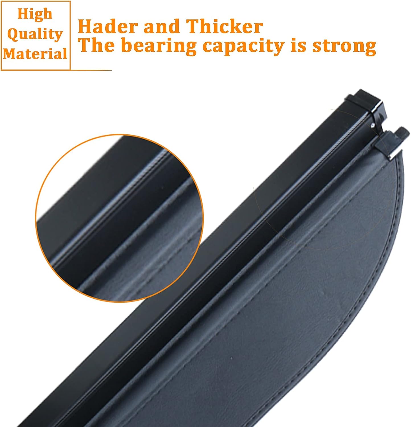 Carwiner Cargo Cover for Tesla Model Y Retractable Rear Trunk Parcel Shelf Security Cover Shielding Shade Accessories Pack of 2