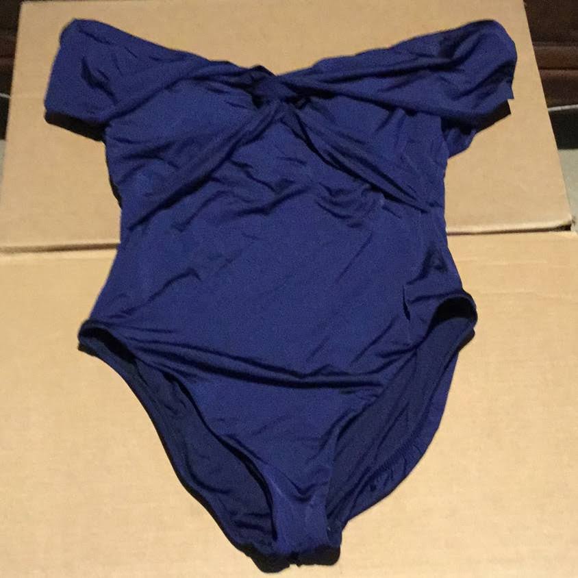Trina Turk Getaway One-Piece, Blue / 4