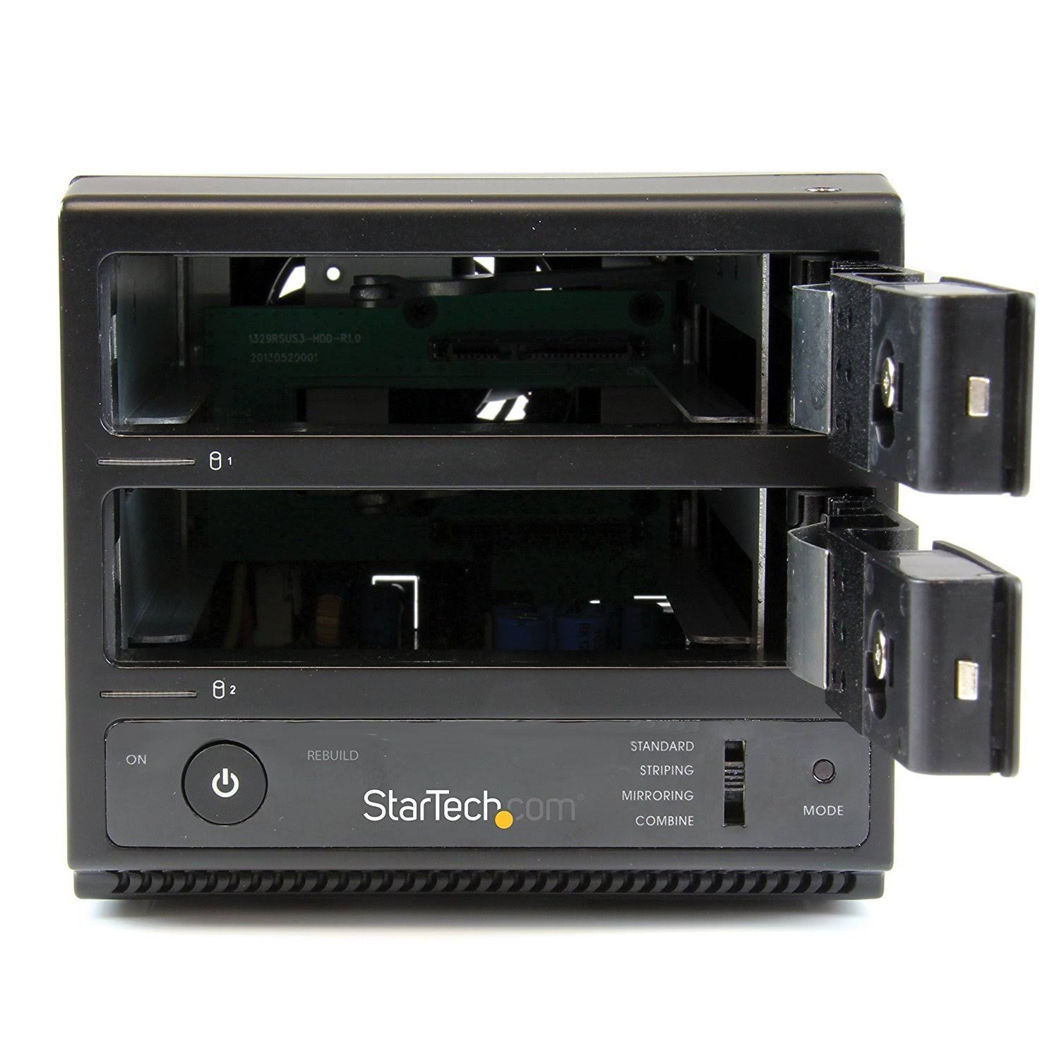 StarTech.com USB 3.0 / eSATA 8-Bay Hot-Swap 2.5/3.5x22 SATA III Hard Drive Enclosure with UASP - 8-Bay SATA 6 Gbps Enclosure for