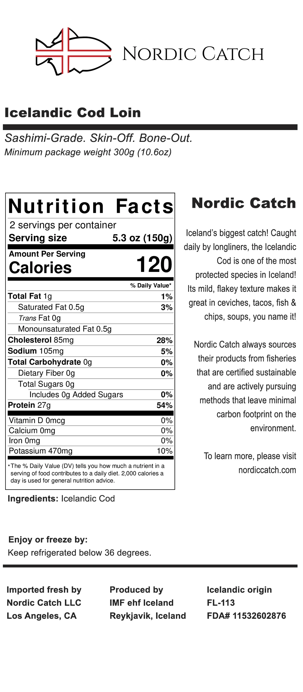 Fresh Cod & Haddock (2lb Bundle) - Nordic Catch Icelandic Never Frozen Seafood